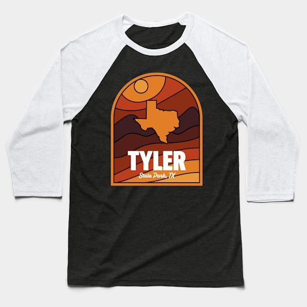 Tyler State Park Texas Baseball T-Shirt by HalpinDesign